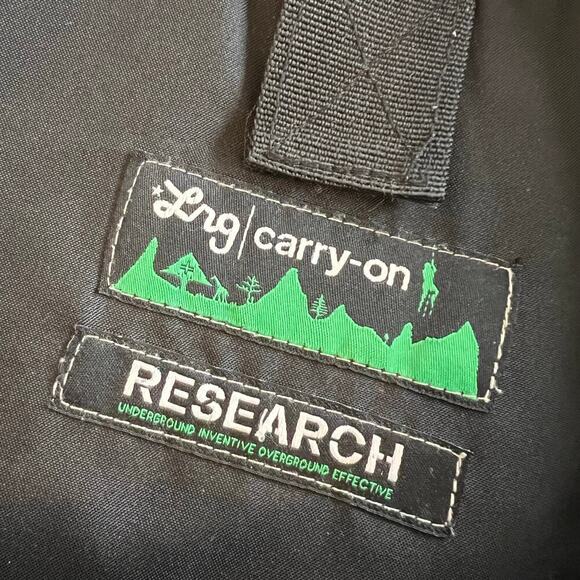 LRG Brown Leaf Print Carry on Lightweight Laptop Large Backpack Unisex - Picture 10 of 16